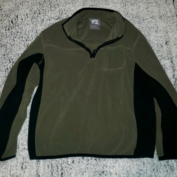 Men's pullover fleece sweatshirt - Picture 1 of 8